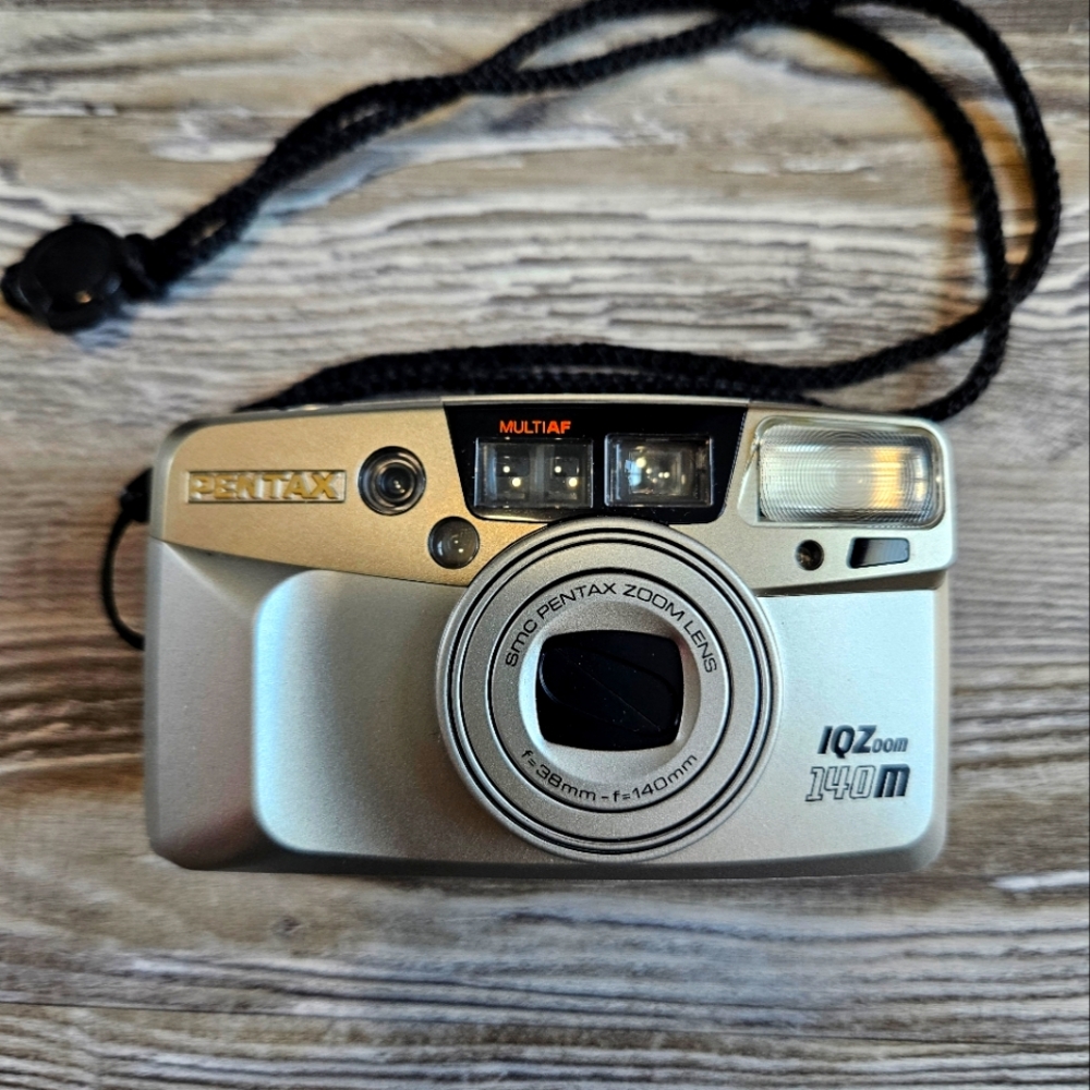 Pentax IQZoom 140m 38mm camera.